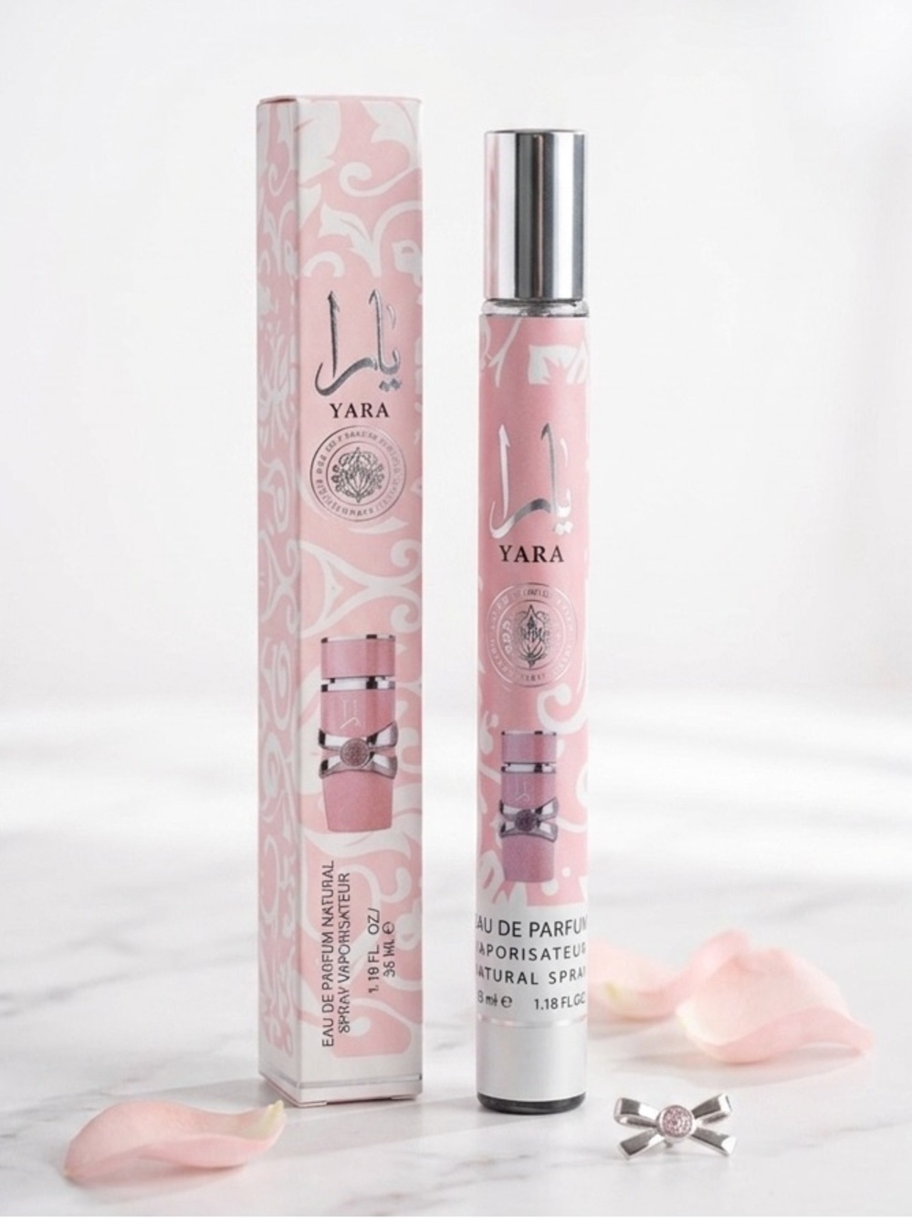 Yara Pink Roll-On Eau de Parfum for Women